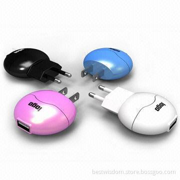 PDA Chargers, 100 to 240V Input Voltage, Available with CE, FCC, RoHS and UL Certificates